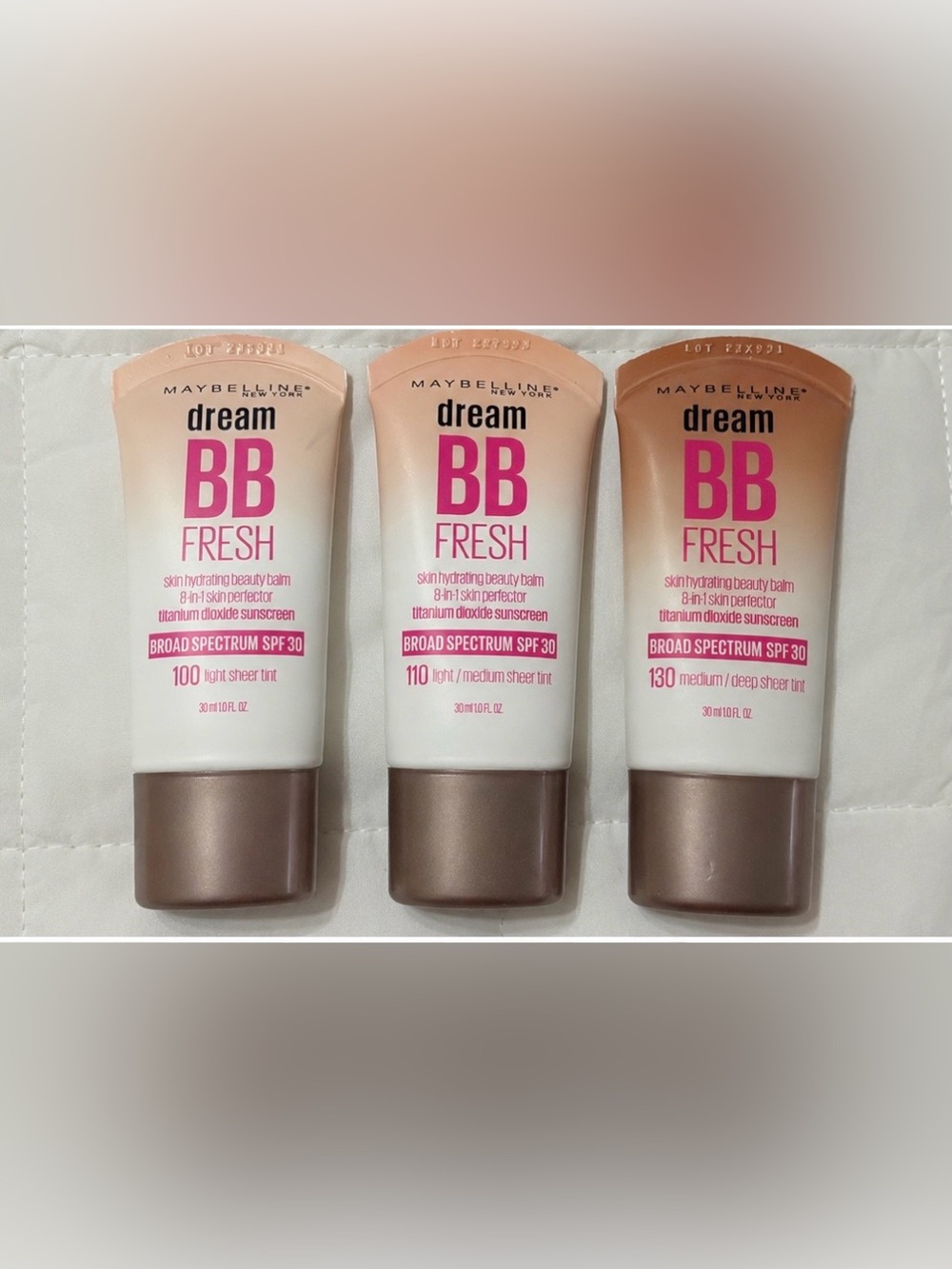 Maybelline Dream BB Fresh Skin Hydrating Beauty Balm - Pink Accents